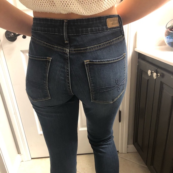 Size 6 Levi skinny blue jeans - Picture 3 of 4